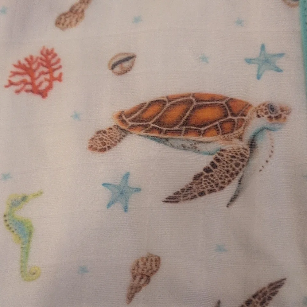 Mies To Go World Of Mies Bamboo & Organic Cotton Ocean Sleep Sack Size 3-6 Month